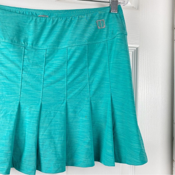 EleVen by Venus Williams Pleated Skort Heather Green - Picture 2 of 5